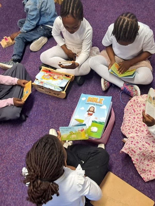 children on the floor